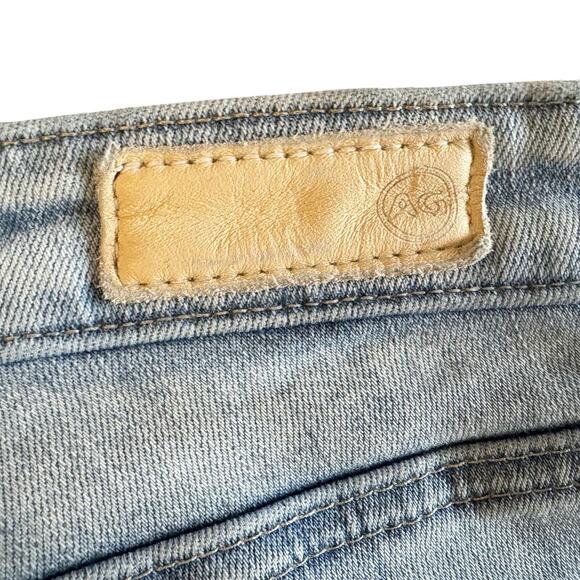 AG Adriano Goldschmied jeans womens 27R 27 Blue Legging Ankle Skinny Light 1177 - Picture 14 of 14